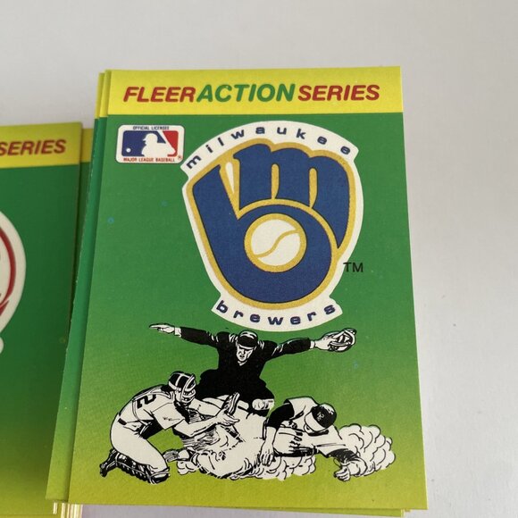 Huge lot 1990 Fleer Action Series Stickers - 92 Cards - Picture 3 of 5